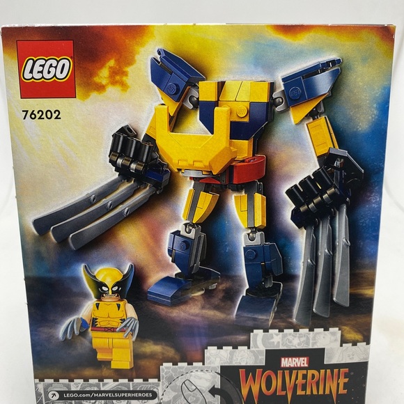 Lego Marvel Wolverine Mech Armor 76202 Brand New - Picture 3 of 3